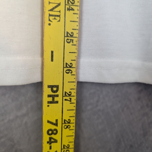 #2 Coco + Carmen Size L/XL White V-Neck Blouse NWT - Picture 9 of 11